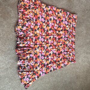 Flowy and foral skirt